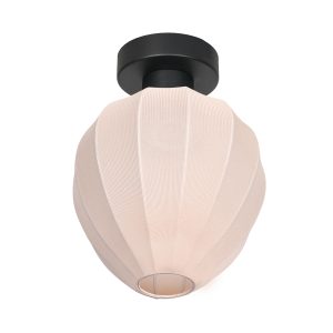 japandideckenleuchtemitbeigemschirmsteinhauerbloeba-ø25-1