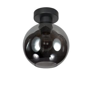 schwarzekugel-deckenlampeausglassteinhauerbloeba-ø15-1