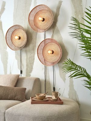 good&mojo-wandleuchte-pantanal-schwarz-metallseegras-ø45cm-e27-pantanal/w45/b-03