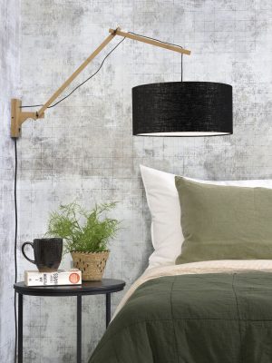 good&mojo-wandleuchte-andes-schwarz-bambusleinen-ø47cm-e27-andes/w3/n/4723/b-03