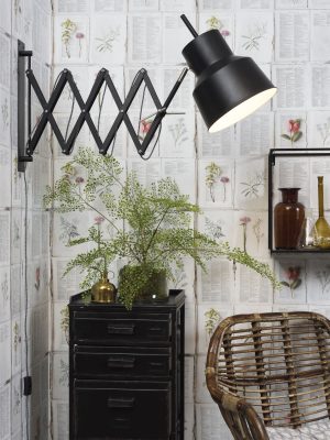 it'saboutromi-wandleuchte-belfast-schwarz-metall-ø25cm-e27-belfast/w/b-05