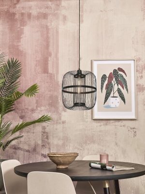 good&mojo-hängeleuchte-hokkaido-schwarz-bambusmetall-ø25cm-e27-hokkaido/h38/b-05