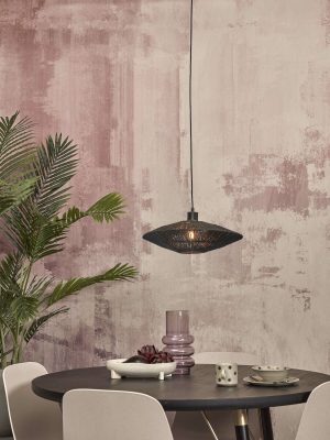 good&mojo-hängeleuchte-iguazu-schwarz-metallriet-ø40cm-e27-iguazu/h/4012/b-05