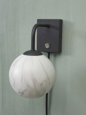it'saboutromi-wandleuchte-carrara-schwarz-glas-ø12cm-g9-carrara/w12/b-06