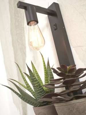 good&mojo-wandleuchte-flores-schwarz-bambus-e27-flores/w52/b-06