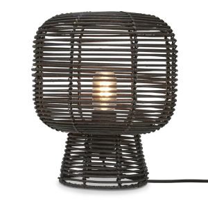 good&mojo-tischlampe-tanami-schwarz-rattan-ø27cm-e27-tanami/t30/b-1