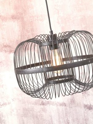 good&mojo-hängeleuchte-hokkaido-schwarz-bambusmetall-ø38cm-e27-hokkaido/h25/b-10