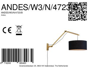 good&mojo-wandleuchte-andes-schwarz-bambusleinen-ø47cm-e27-andes/w3/n/4723/b-8a