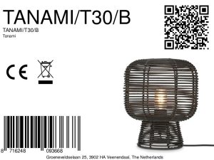 good&mojo-tischlampe-tanami-schwarz-rattan-ø27cm-e27-tanami/t30/b-8a