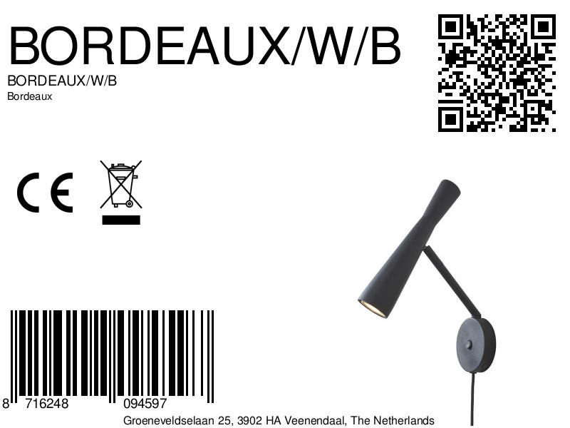 it'saboutromi-wandleuchte-bordeaux-schwarz-metall-ø6cm-gu10-bordeaux/w/b-8a