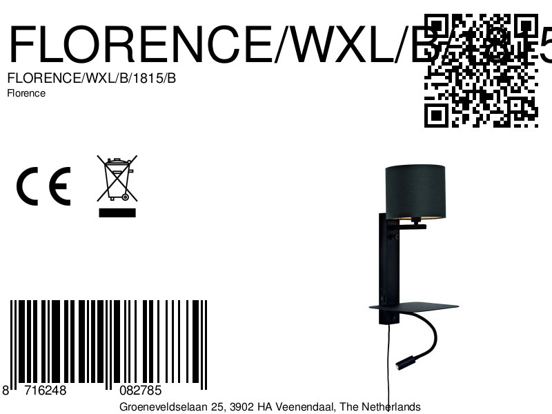 it'saboutromi-wandleuchte-florence-schwarz-baumwollemetall-bettlampe-e14-florence/wxl/b/1815/b-8a