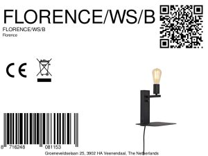 it'saboutromi-wandleuchte-florence-schwarz-metall-bettlampe-e27-florence/ws/b-8a