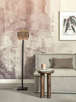 good&mojo-stehlampe-bhutan-natürlich/schwarz-bambus-ø25cm-e27-bhutan/fs/fj/b/2520/bn-02