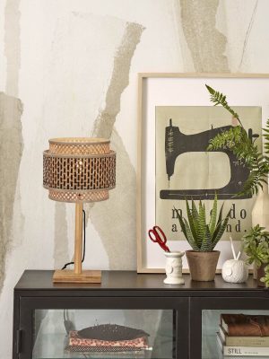 good&mojo-tischlampe-bhutan-natürlich/schwarz-bambus-ø25cm-e27-bhutan/t25/n/2520/bn-03