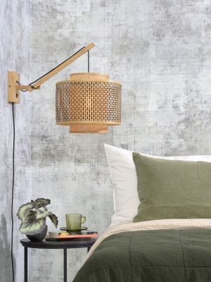 good&mojo-wandleuchte-bhutan-natürlich/schwarz-bambus-ø40cm-e27-bhutan/w2/ad/n/4034/bn-03