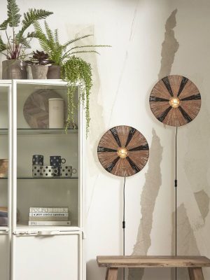 good&mojo-wandleuchte-iguazu-natürlich/schwarz-metallriet-ø40cm-e27-iguazu/w/4012/bn-03