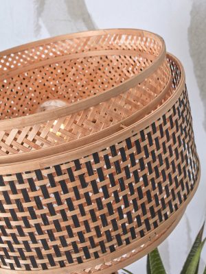 good&mojo-stehlampe-bhutan-natürlich/schwarz-bambus-ø40cm-e27-bhutan/f/fl/b/4025/bn-04