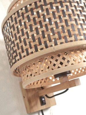 good&mojo-wandleuchte-bhutan-natürlich/schwarz-bambus-ø25cm-e27-bhutan/w/n/2520/bn-04