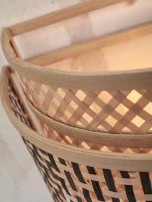 good&mojo-wandleuchte-bhutan-natürlich/schwarz-bambus-e27-bhutan/w24/bn-04