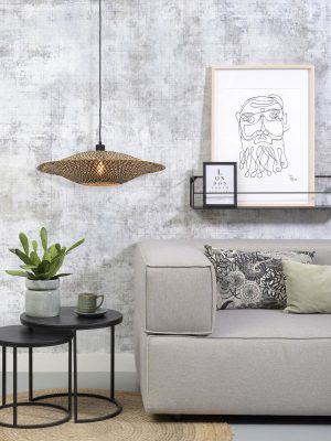 good&mojo-hängeleuchte-bali-natürlich/schwarz-bambus-ø60cm-e27-bali/h/6015/bn-06