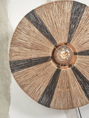 good&mojo-wandleuchte-iguazu-natürlich/schwarz-metallriet-ø40cm-e27-iguazu/w/4012/bn-06