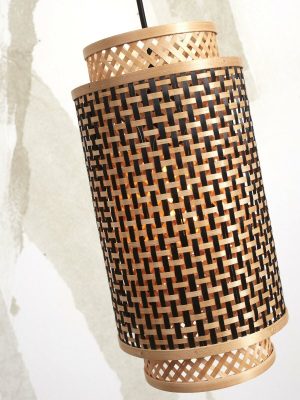 good&mojo-hängeleuchte-bhutan-natürlich/schwarz-bambusmetall-ø18cm-e27-bhutan/h/1835/bn-10