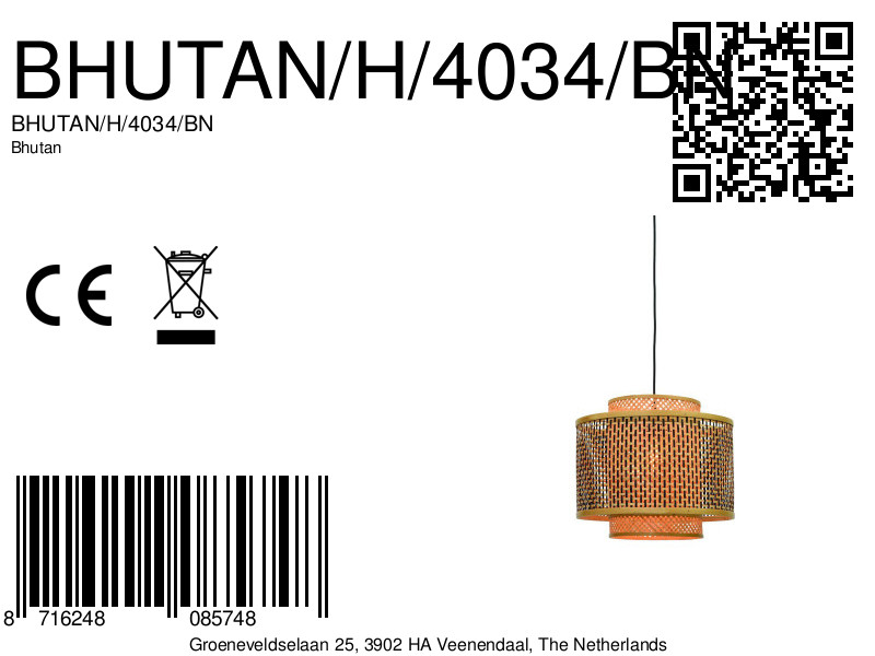 good&mojo-hängeleuchte-bhutan-natürlich/schwarz-bambus-ø40cm-e27-bhutan/h/4034/bn-8a