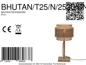good&mojo-tischlampe-bhutan-natürlich/schwarz-bambus-ø25cm-e27-bhutan/t25/n/2520/bn-8a