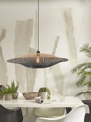 good&mojo-hängeleuchte-kalimantan-natürlich/schwarz-bambusmetall-ø87cm-e27-kalimantan/h20/bnr-02