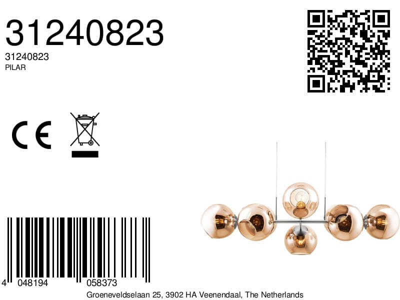 elegantedeckenleuchteausmattemnickelmitamberglaspilar-8a