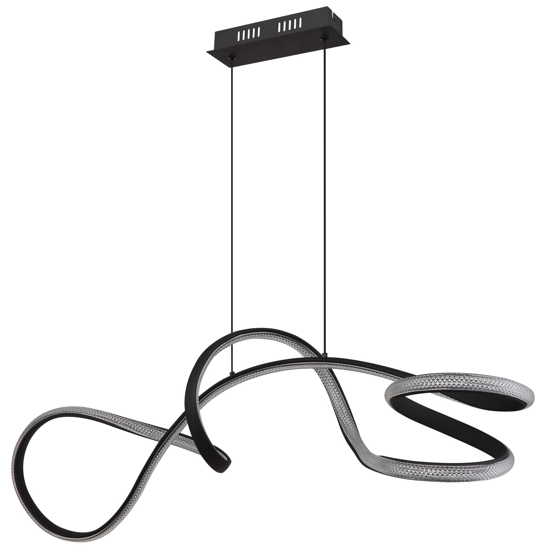 elegantependelleuchteausmattschwarzemmetallswirl-1