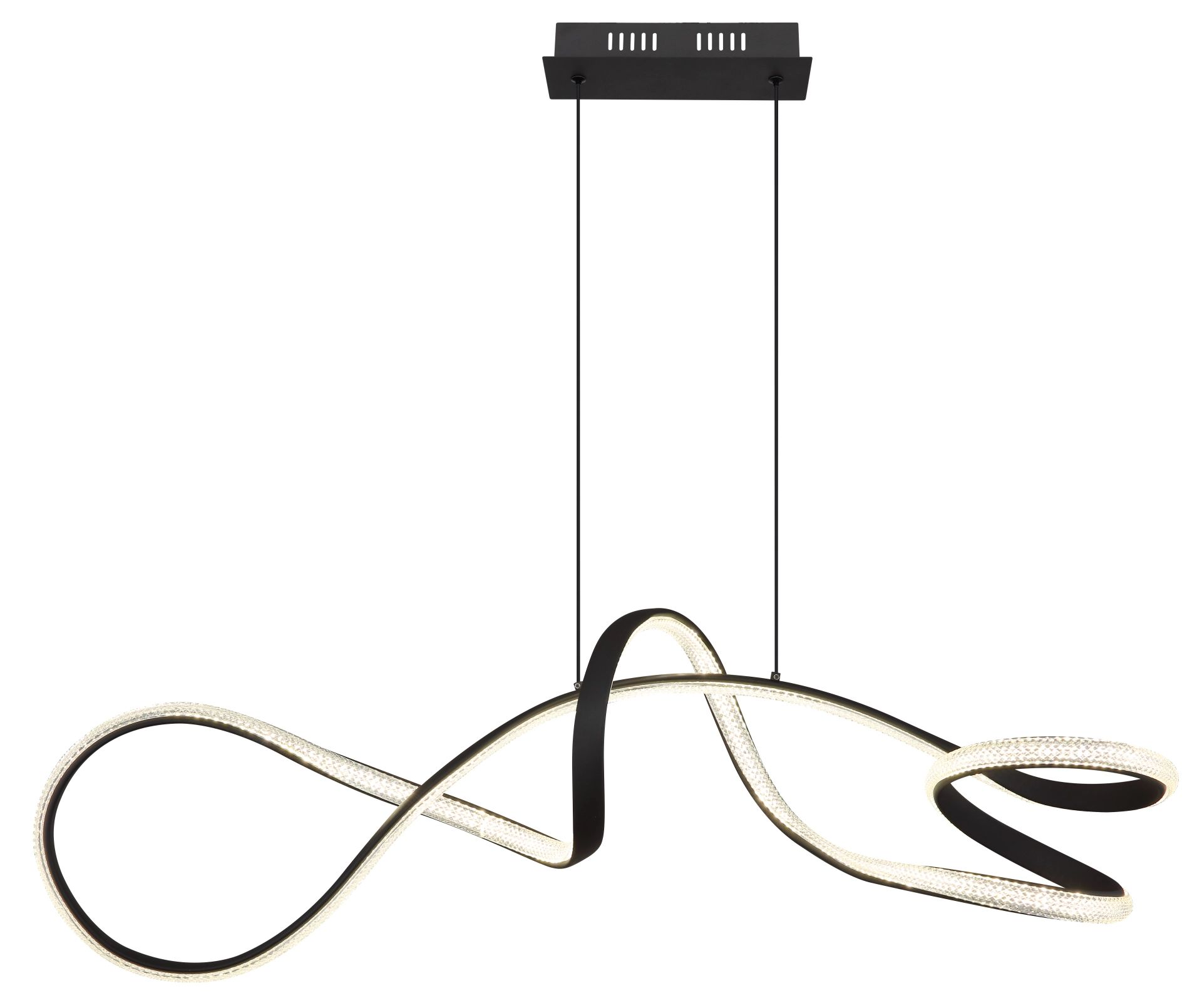 elegantependelleuchteausmattschwarzemmetallswirl-1