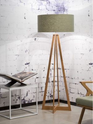 good&mojo-stehlampe-everest-grün-bambusleinen-ø60cm-e27-everest/f/6030/gf-03