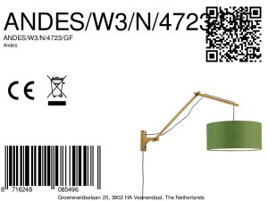 good&mojo-wandleuchte-andes-grün-bambusleinen-ø47cm-e27-andes/w3/n/4723/gf-8a