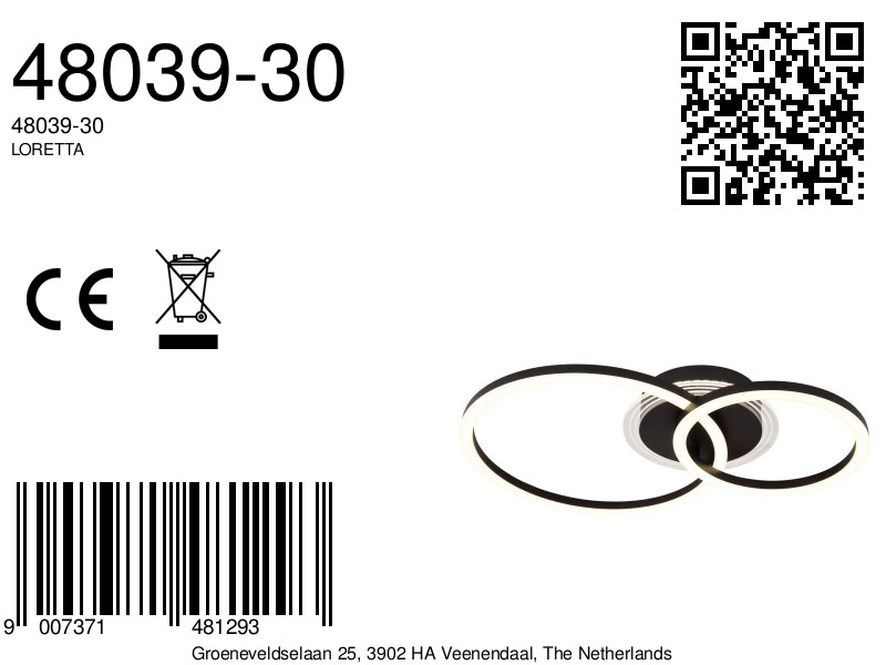 globo-deckenleuchte-loretta-schwarz-metall-led-48039-30-8a