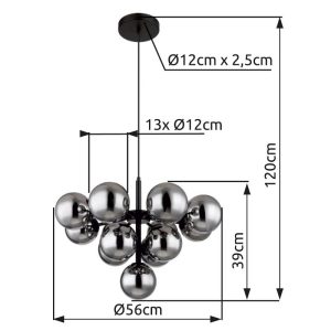 globo-hängeleuchte-grappy-schwarz-glas-ø56cm-g9-56143-13-1
