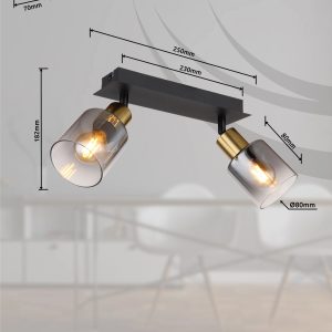 globo-spot-hollsy-schwarz-glas-aufbauleuchte-e14-54310-2-1
