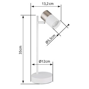 globo-tischlampe-brisbon-weiß-metall-schreibtischlampe-gu10-57851t-1
