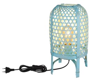 globo-tischlampe-cairo-blau-metall-ø22cm-e27-15762ta-1
