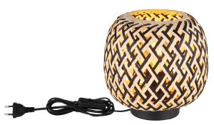 globo-tischlampe-colly-schwarz-bambus-ø20cm-e27-15766t-1
