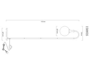 globo-tischlampe-dalton-schwarz-glas-buntglaslampe-e27-15885s-1