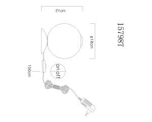 globo-tischlampe-lacy-schwarz-glas-ø18cm-led-15798t-1