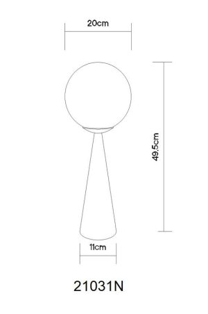 globo-tischlampe-pinpal-stahl-metall-ø20cm-e27-21031n-1