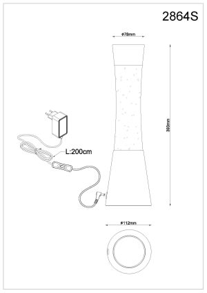 globo-tischlampe-sparkle-mehrfarbig-aluminium-ø11cm-led-2864s-1