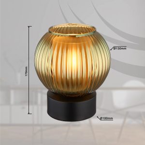 globo-tischlampe-zumba-grün-glas-ø15cm-e27-15638tg-1