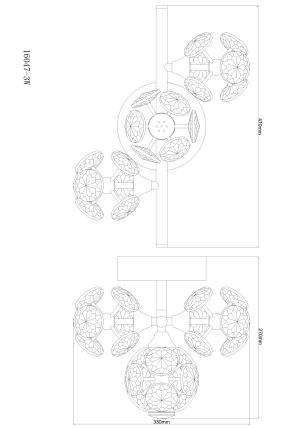 globo-wandleuchte-virina-gold-glas-designlampe-led-16047-3w-1