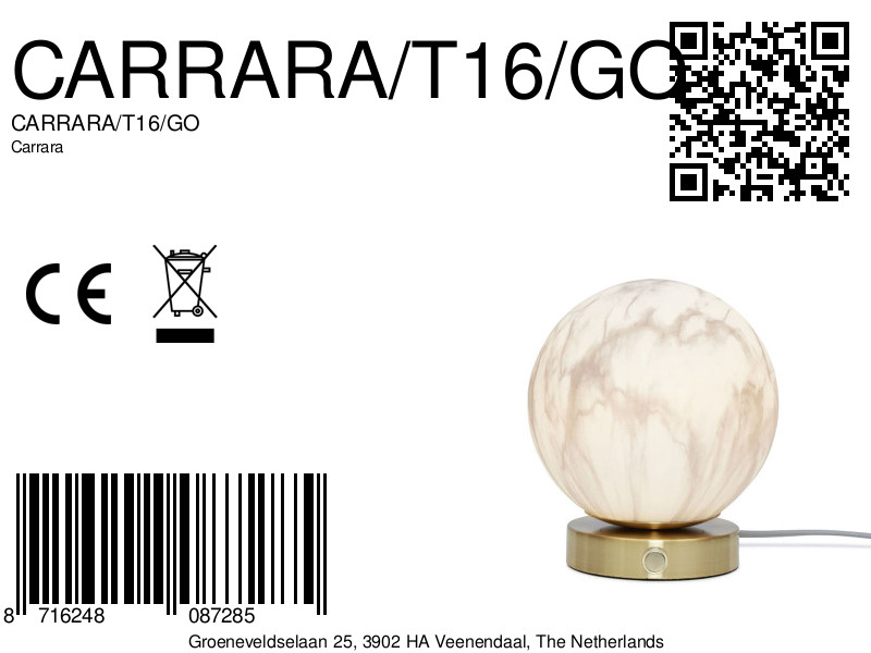 it'saboutromi-tischlampe-carrara-gold-glas-ø16cm-e14-carrara/t16/go-8a