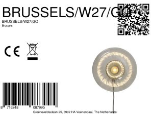 it'saboutromi-wandleuchte-brussels-gold-glas-ø27cm-e27-brussels/w27/go-8a