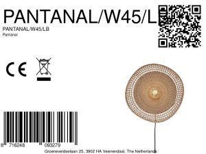 good&mojo-wandleuchte-pantanal-natürlich-metallseegras-ø45cm-e27-pantanal/w45/lb-8a