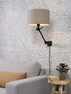 it'saboutromi-wandleuchte-amsterdam-grau-leinenmetall-ø32cm-e27-amsterdam/w1/b/3220/ld-02